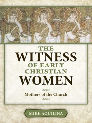 cover image of The Witness of Early Christian Women